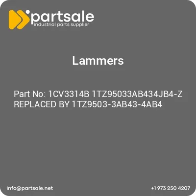 lammers-1cv3314b-1tz95033ab434jb4-z-replaced-by-1tz9503-3ab43-4ab4