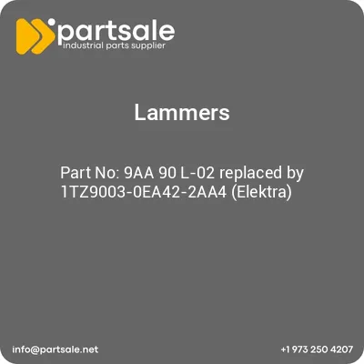 lammers-9aa-90-l-02-replaced-by-1tz9003-0ea42-2aa4-elektra