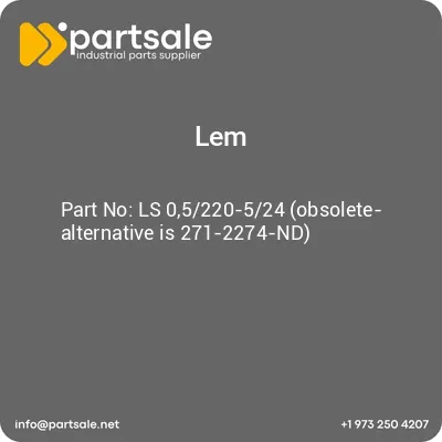 ls-05220-524-obsolete-alternative-is-271-2274-nd