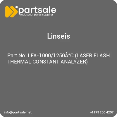 lfa-10001250ac-laser-flash-thermal-constant-analyzer