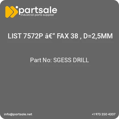 list-7572p-a-fax-38-d25mm-sgess-drill