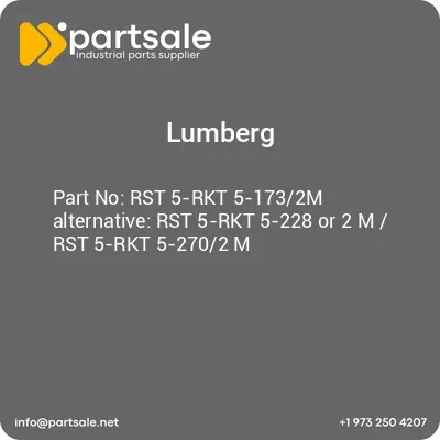 lumberg-rst-5-rkt-5-1732m-alternative-rst-5-rkt-5-228-or-2-m-rst-5-rkt-5-2702-m