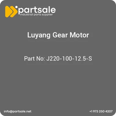 luyang-gear-motor-j220-100-125-s