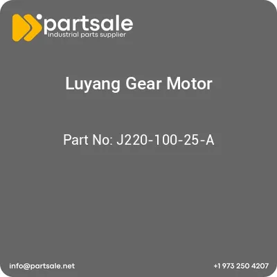 luyang-gear-motor-j220-100-25-a