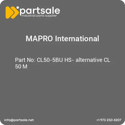 mapro-international-cl50-5bu-hs-alternative-cl-50-m