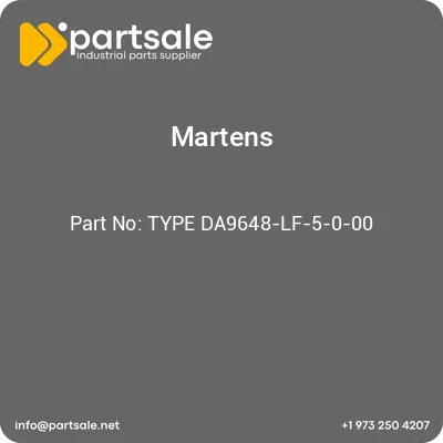 martens-type-da9648-lf-5-0-00