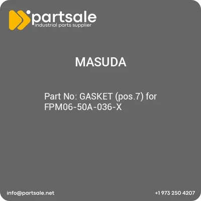 gasket-pos7-for-fpm06-50a-036-x