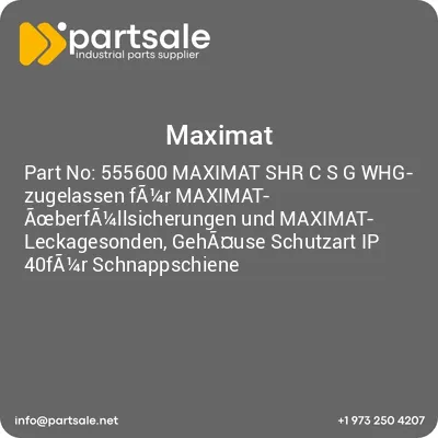 555600-maximat-shr-c-s-g-whg-zugelassen-fa14r-maximat-aberfa14llsicherungen-und-maximat-leckagesonden-gehause-schutzart-ip-40fa14r-schnappschiene