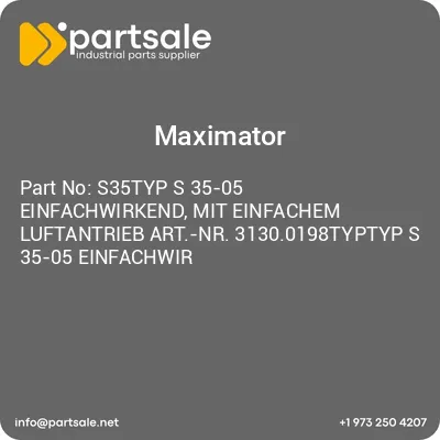 s35typ-s-35-05-einfachwirkend-mit-einfachem-luftantrieb-art-nr-31300198typtyp-s-35-05-einfachwir