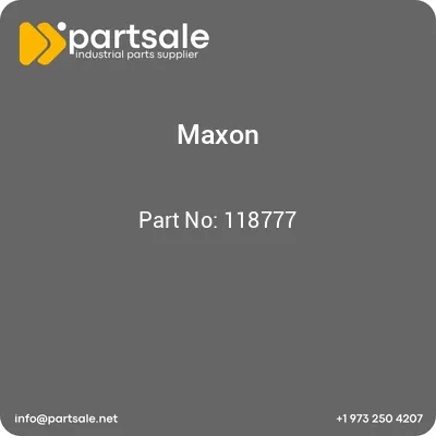 maxon-118777