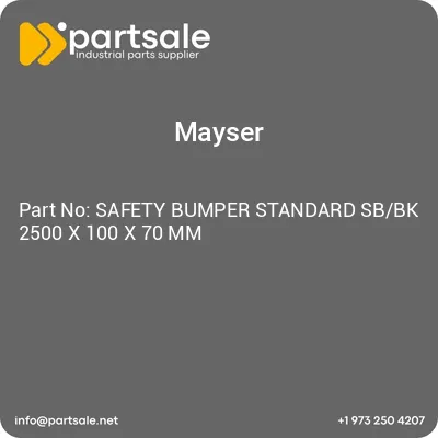 mayser-safety-bumper-standard-sbbk-2500-x-100-x-70-mm