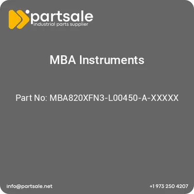 mba820xfn3-l00450-a-xxxxx