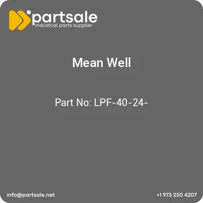 mean-well-lpf-40-24