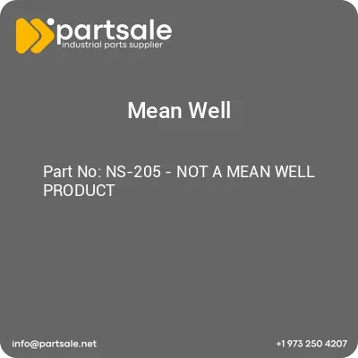 ns-205-not-a-mean-well-product