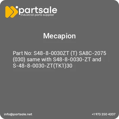 mecapion-s48-8-0030zt-t-sa8c-2075-030-same-with-s48-8-0030-zt-and-s-48-8-0030-zttk130