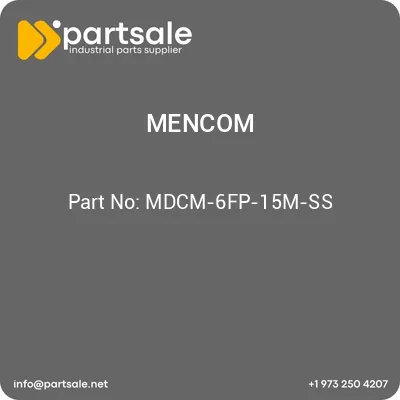 mencom-mdcm-6fp-15m-ss