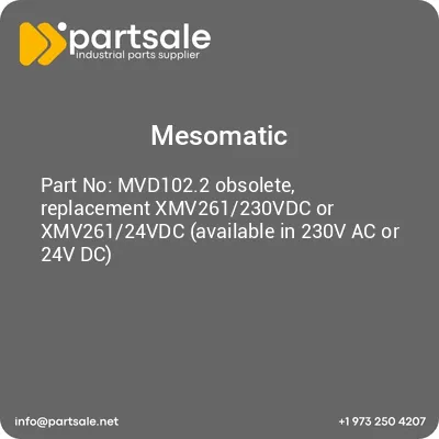 mvd1022-obsolete-replacement-xmv261230vdc-or-xmv26124vdc-available-in-230v-ac-or-24v-dc