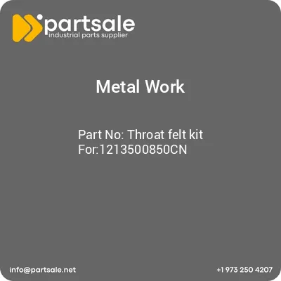 throat-felt-kit-for1213500850cn