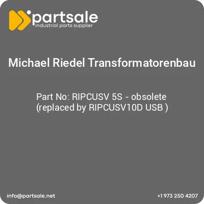 michael-riedel-transformatorenbau-ripcusv-5s-obsolete-replaced-by-ripcusv10d-usb