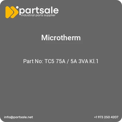 microtherm-tc5-75a-5a-3va-kl1