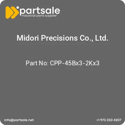 midori-precisions-co-ltd-cpp-45bx3-2kx3