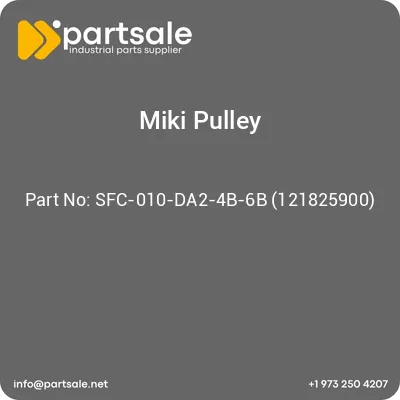 miki-pulley-sfc-010-da2-4b-6b-121825900