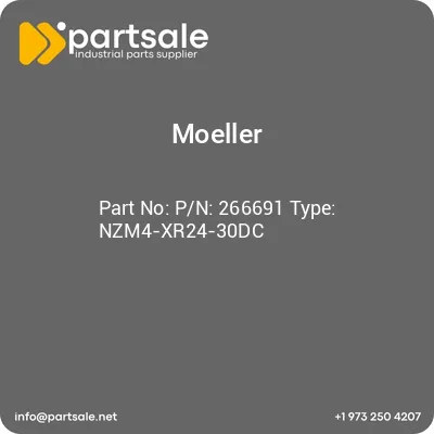 moeller-pn-266691-type-nzm4-xr24-30dc