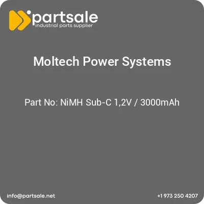 moltech-power-systems-nimh-sub-c-12v-3000mah