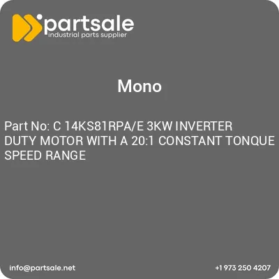 mono-c-14ks81rpae-3kw-inverter-duty-motor-with-a-201-constant-tonque-speed-range