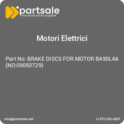 brake-discs-for-motor-ba90l4a-no09050729