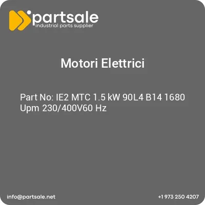 motori-elettrici-ie2-mtc-15-kw-90l4-b14-1680-upm-230400v60-hz