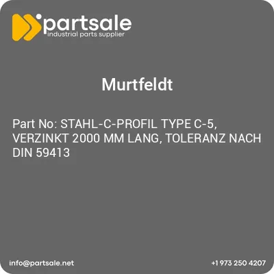 stahl-c-profil-type-c-5-verzinkt-2000-mm-lang-toleranz-nach-din-59413