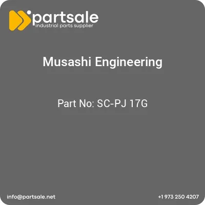 musashi-engineering-sc-pj-17g