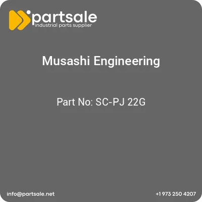 musashi-engineering-sc-pj-22g