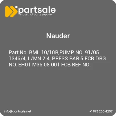 bml-1010rpump-no-9105-13464-lmn-24-press-bar-5-fcb-drg-no-eh01-m36-08-001-fcb-ref-no