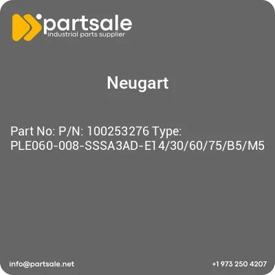neugart-pn-100253276-type-ple060-008-sssa3ad-e14306075b5m5