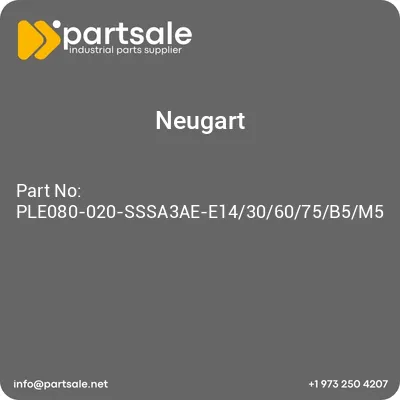 ple080-020-sssa3ae-e14306075b5m5