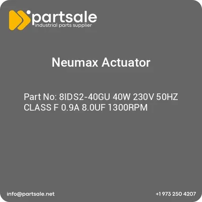 neumax-actuator-8ids2-40gu-40w-230v-50hz-class-f-09a-80uf-1300rpm