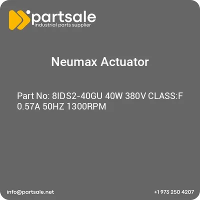 neumax-actuator-8ids2-40gu-40w-380v-classf-057a-50hz-1300rpm