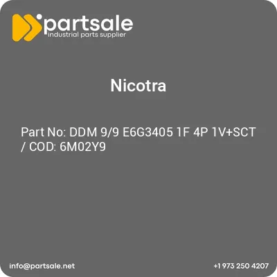 nicotra-ddm-99-e6g3405-1f-4p-1vsct-cod-6m02y9