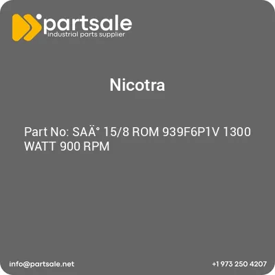 nicotra-saa-158-rom-939f6p1v-1300-watt-900-rpm