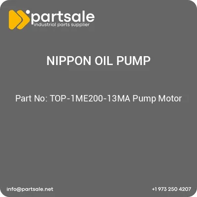 nippon-oil-pump-top-1me200-13ma-pump-motor