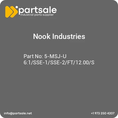 nook-industries-5-msj-u-61sse-1sse-2ft1200s