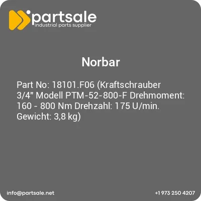 norbar-18101f06-kraftschrauber-34-modell-ptm-52-800-f-drehmoment-160-800-nm-drehzahl-175-umin-gewicht-38-kg