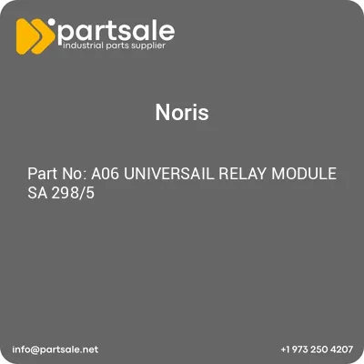 a06-universail-relay-module-sa-2985