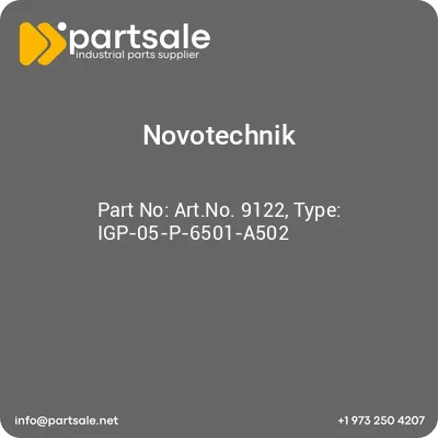 artno-9122-type-igp-05-p-6501-a502