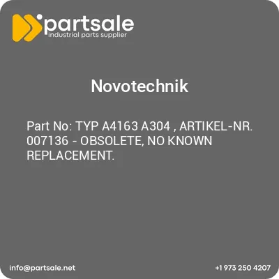 typ-a4163-a304-artikel-nr-007136-obsolete-no-known-replacement