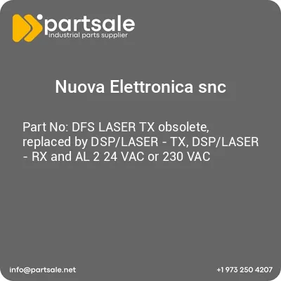 nuova-elettronica-snc-dfs-laser-tx-obsolete-replaced-by-dsplaser-tx-dsplaser-rx-and-al-2-24-vac-or-230-vac