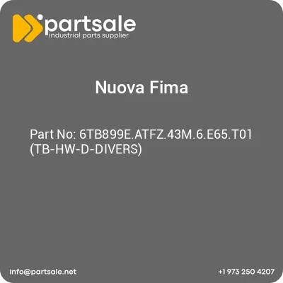 nuova-fima-6tb899eatfz43m6e65t01-tb-hw-d-divers