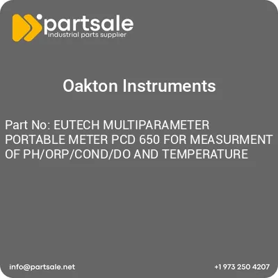 eutech-multiparameter-portable-meter-pcd-650-for-measurment-of-phorpconddo-and-temperature